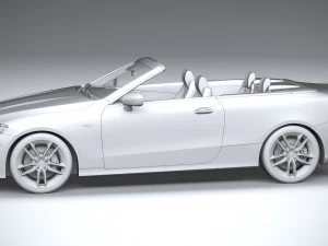 Mercedes-Benz E53 Cabrio AMG 2021 3D Model