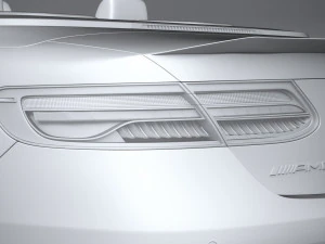 Mercedes-Benz E53 Cabrio AMG 2021 3D Model