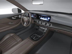 Mercedes-Benz E53 Cabrio AMG 2021 3D Model