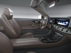 Mercedes-Benz E53 Cabrio AMG 2021 3D Model