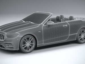 Mercedes-Benz E53 Cabrio AMG 2021 Modelo 3D