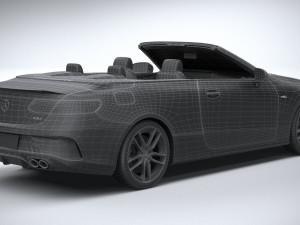 Mercedes-Benz E53 Cabrio AMG 2021 Modelo 3D
