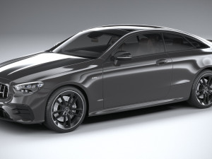 Mercedes-Benz E53 Coupe AMG 2021 3D मॉडल