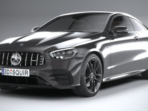 Mercedes-Benz E53 Coupe AMG 2021 Modello 3D