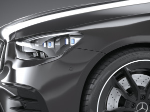 Mercedes-Benz E53 Coupe AMG 2021 Modello 3D