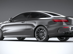 Mercedes-Benz E53 Coupe AMG 2021 Modello 3D