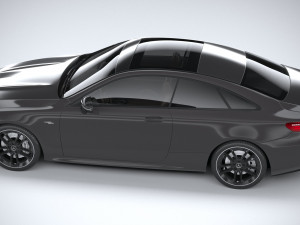 Mercedes-Benz E53 Coupe AMG 2021 Modello 3D