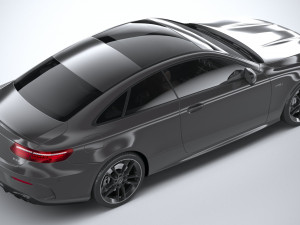 Mercedes-Benz E53 Coupe AMG 2021 Modello 3D