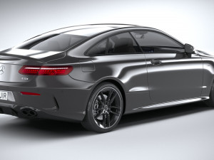 Mercedes-Benz E53 Coupe AMG 2021 Modello 3D