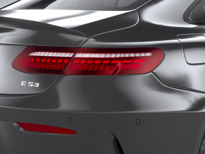 Mercedes-Benz E53 Coupe AMG 2021 Modello 3D