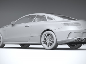 Mercedes-Benz E53 Coupe AMG 2021 Modello 3D