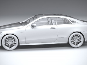 Mercedes-Benz E53 Coupe AMG 2021 Modello 3D