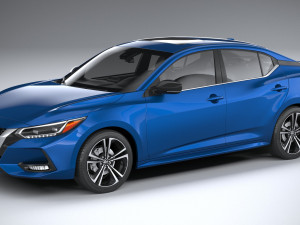 Nissan Sentra 2020 3D Model