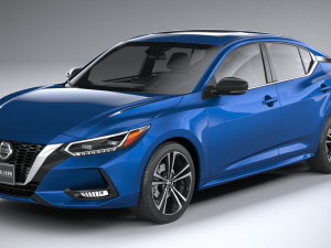 Nissan Sentra 2020 Modelo 3D