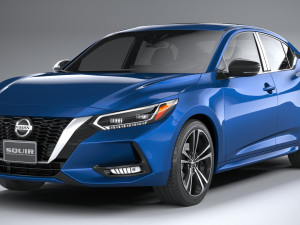 Nissan Sentra 2020 Modelo 3D