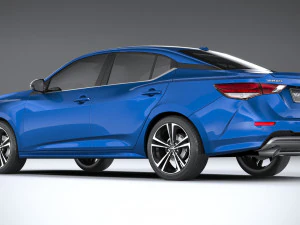 Nissan Sentra 2020 3D Model