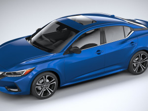 Nissan Sentra 2020 Modelo 3D