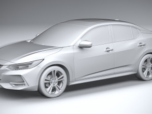 Nissan Sentra 2020 Modelo 3D