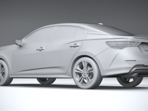 Nissan Sentra 2020 Modelo 3D