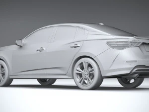 Nissan Sentra 2020 3D Model