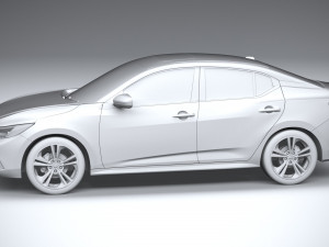 Nissan Sentra 2020 Modelo 3D