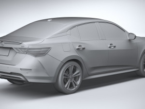 Nissan Sentra 2020 Modelo 3D