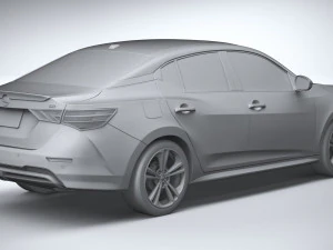 Nissan Sentra 2020 3D Model