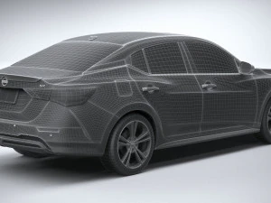 Nissan Sentra 2020 3D Model