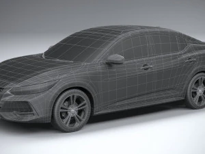 Nissan Sentra 2020 3D Model
