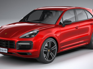 Porsche Cayenne GTS 2020 3D Model