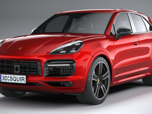 Porsche Cayenne GTS 2020 3D Model