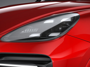 Porsche Cayenne GTS 2020 3D Model