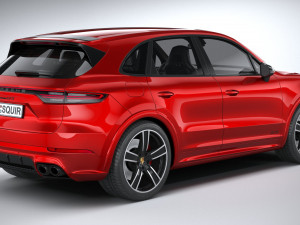 Porsche Cayenne GTS 2020 3D Model