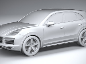 Porsche Cayenne GTS 2020 3D Model