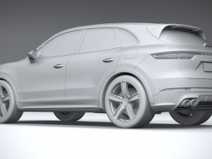 Porsche Cayenne GTS 2020 3D Model