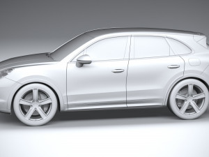 Porsche Cayenne GTS 2020 3D Model