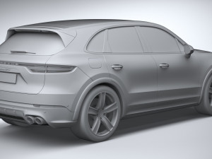 Porsche Cayenne GTS 2020 3D Model