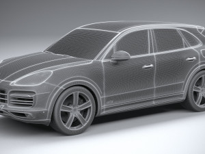 Porsche Cayenne GTS 2020 3D Model