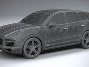 Porsche Cayenne GTS 2020 3D Model