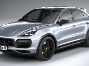 Porsche Cayenne GTS Coupe 2020 3D-Modell