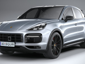 Porsche Cayenne GTS Coupe 2020 3D-Modell