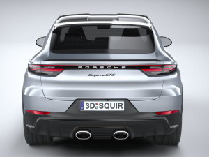 Porsche Cayenne GTS Coupe 2020 3D-Modell