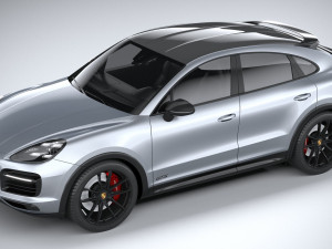 Porsche Cayenne GTS Coupe 2020 3D-Modell