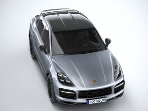 Porsche Cayenne GTS Coupe 2020 3D-Modell