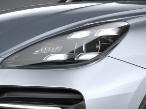 Porsche Cayenne GTS Coupe 2020 3D-Modell