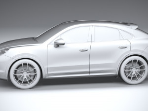 Porsche Cayenne GTS Coupe 2020 3D-Modell