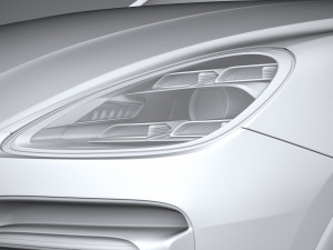 Porsche Cayenne GTS Coupe 2020 3D-Modell