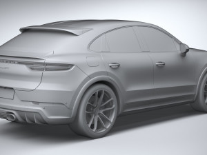Porsche Cayenne GTS Coupe 2020 3D-Modell