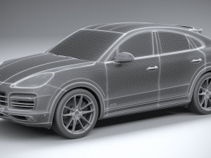 Porsche Cayenne GTS Coupe 2020 3D-Modell