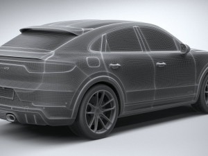 Porsche Cayenne GTS Coupe 2020 3D-Modell